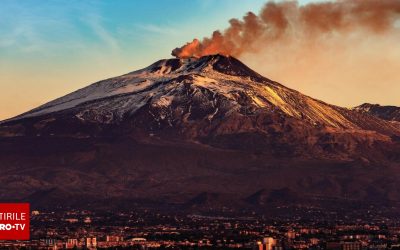 Vulcanul Etna prezintă noi semne de activitate. Autoritățile italiene cresc temporar nivelul de alertă