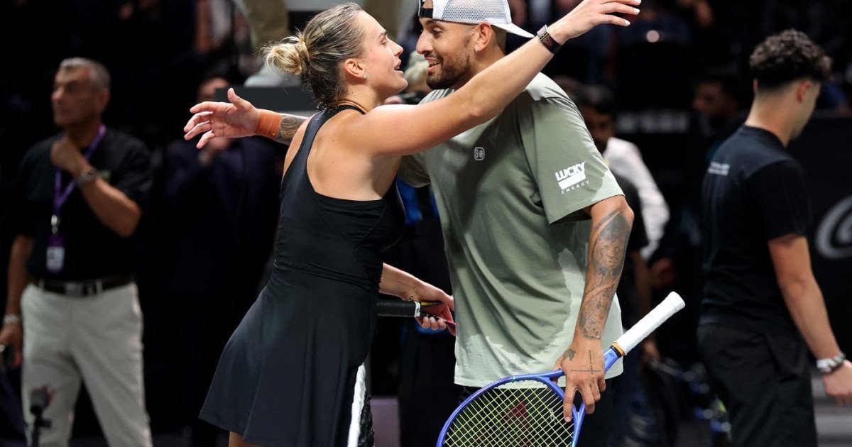 [ad_1] Aryna Sabalenka și Nick Kyrgios au avut o întâlnire interesantă în cadrul „Bătăliei Sexelor”, un eveniment notabil desfășurat recent la Dubai