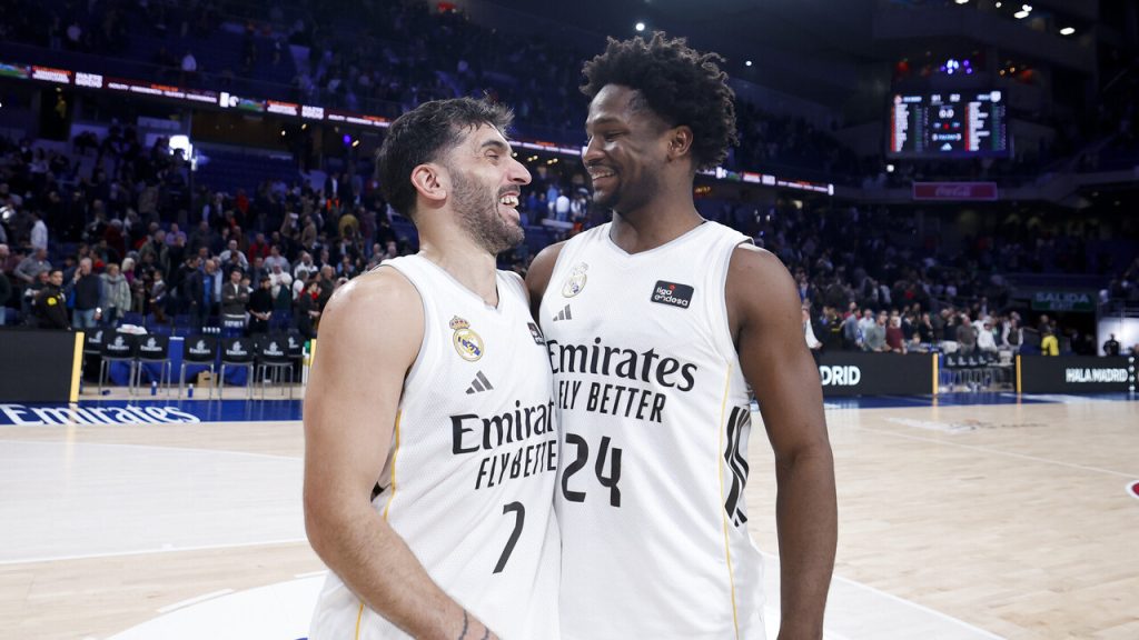 Real Madrid asigură un loc în vârful clasei Real Madrid a obținut o victorie decisivă împotriva echipei MoraBanc Andorra, asigurându-și matematic un loc între primele patru echipe ale Ligii Endesa la finalul primei jumătăți a sezonului