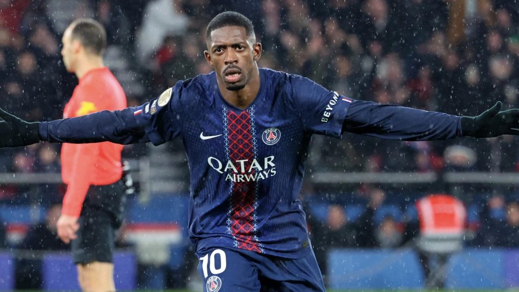 PSG își consolidează poziția de lider în Ligue 1 Paris Saint-Germain a obținut o victorie clară, 3-0, în fața echipei Lille, grație unei prestații excepționale a lui Ousmane Dembélé, care a reușit o dublă