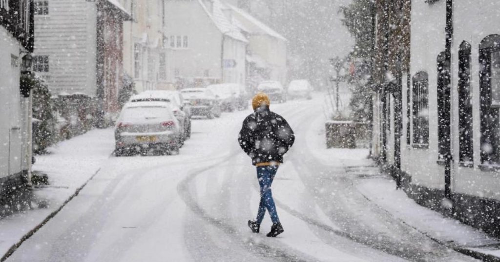 Prognoză meteo pe ore în condiții de ninsoare în Halton
