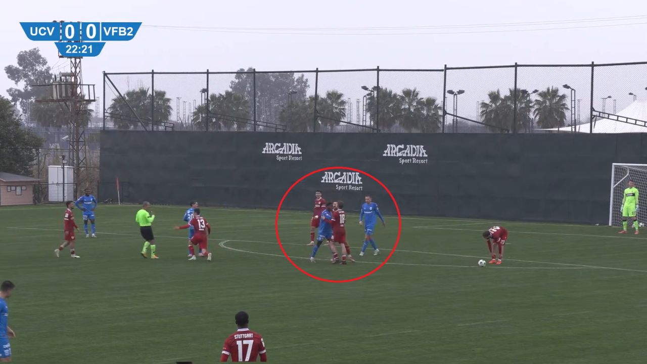 Incident violent în meciul amical Craiova – adversar: Nsimba atacă!