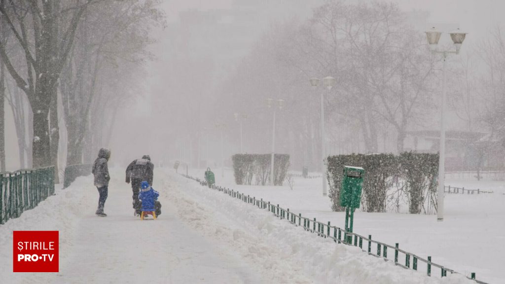 Ninsori abundente și polei în întreaga țară Meteorologii au emis astăzi avertizări severe pentru ninsori și polei, valabile până marți, 6 ianuarie