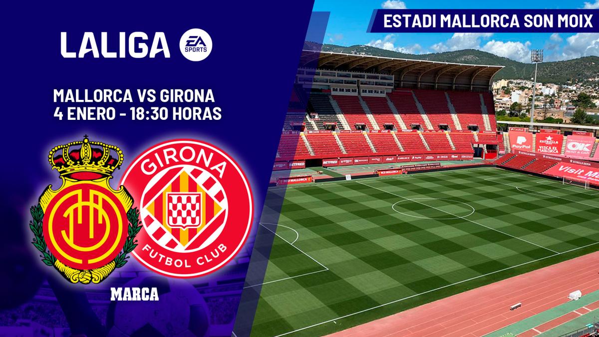 Mallorca și Girona se confruntă în meciul crucial de după sărbători Meciul dintre Mallorca și Girona se anunță a fi unul decisiv în cadrul etapei a 18-a din LaLiga EA Sports, programat duminică, 4 ianuarie, la ora 18:30, pe stadionul Son Moix din Palma