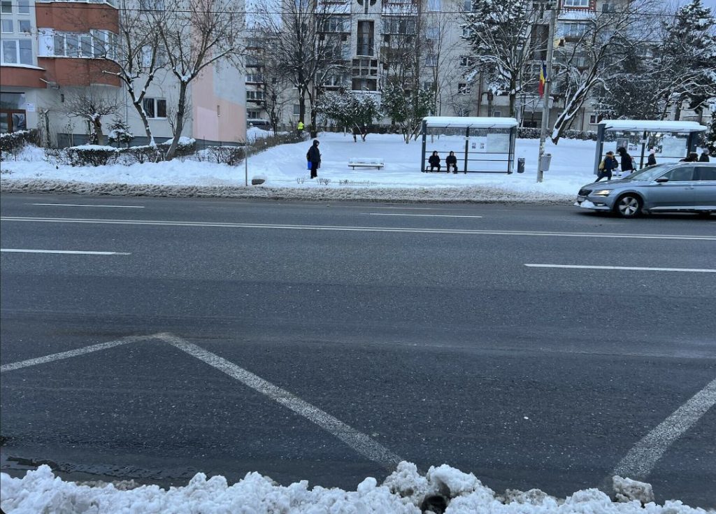 Temperaturi scăzute la Cluj: vremea astăzi, 12 ianuarie, under zero.