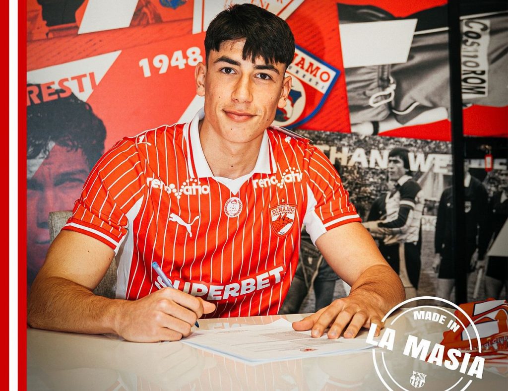 Ianis Tarbă, noul star al lui Dinamo București: O carieră promițătoare începută în Spania Ianis Tarbă, tânărul extremă de 19 ani, a fost prezentat oficial de Dinamo București, semnând un contract pe o perioadă de minim doi ani și jumătate, valabil până în vara lui 2028, cu opțiune de prelungire pentru încă două sezoane