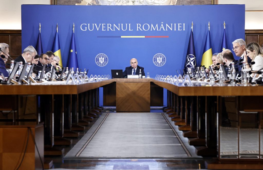 Ședința Guvernului Bolojan. Foto: Guvernul României