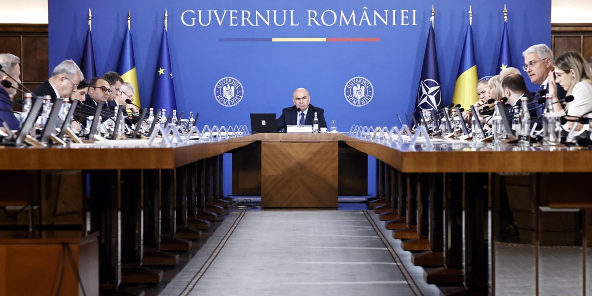 Ședința Guvernului Bolojan. Foto: Guvernul României