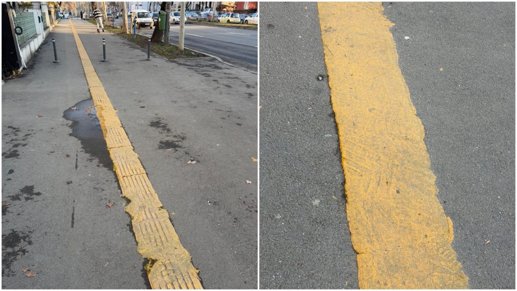 Bucureștiul se confruntă cu probleme grave în ceea ce privește infrastructura destinată persoanelor cu deficiențe de vedere