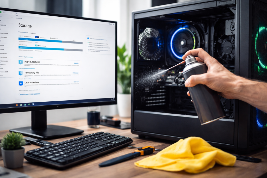 De multe ori, un computer cu Windows care pornește lent, se blochează frecvent sau își pierde rapid spațiul de stocare nu are neapărat nevoie de o înlocuire sau de intervenții costisitoare