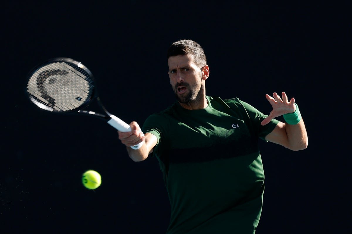 Novak Djokovic v Pedro Martinez live: Australian Open latest score updates as Djokovic begins bid for record title