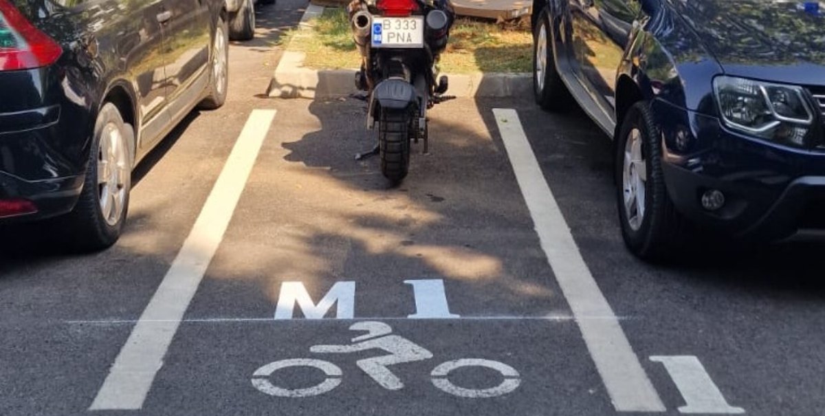 Primăria Sectorului 6 lansează un nou sistem pentru parcarea motocicletelor, oferindu-le proprietarilor posibilitatea de a închiria primele astfel de locuri nominale din zonă