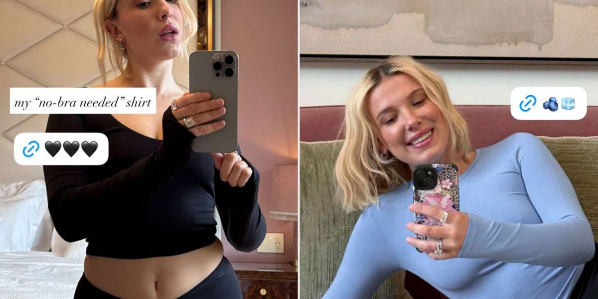Millie Bobby Brown Shares Her ‘Fav Fashion Moments’ of 2025 Including Her ‘No-Bra Needed’ Shirt