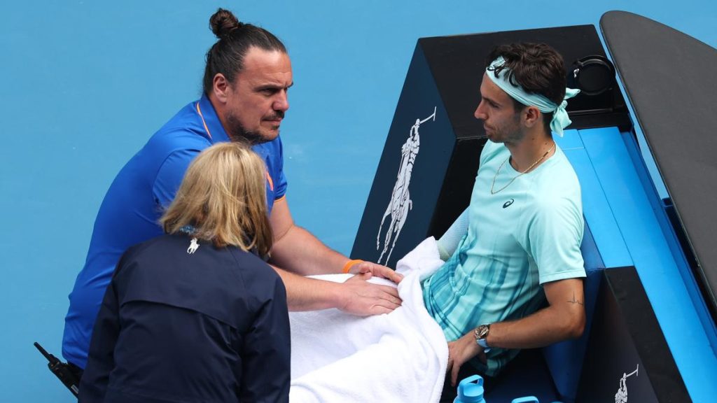 Musetti infortunio contro Djokovic: cos'è successo all'Australian Open