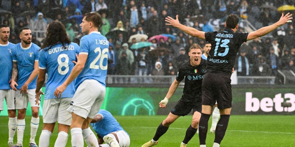 Lazio-Napoli 0-2: gol di Spinazzola e Rrahmani