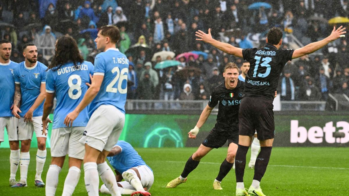 Lazio-Napoli 0-2: gol di Spinazzola e Rrahmani