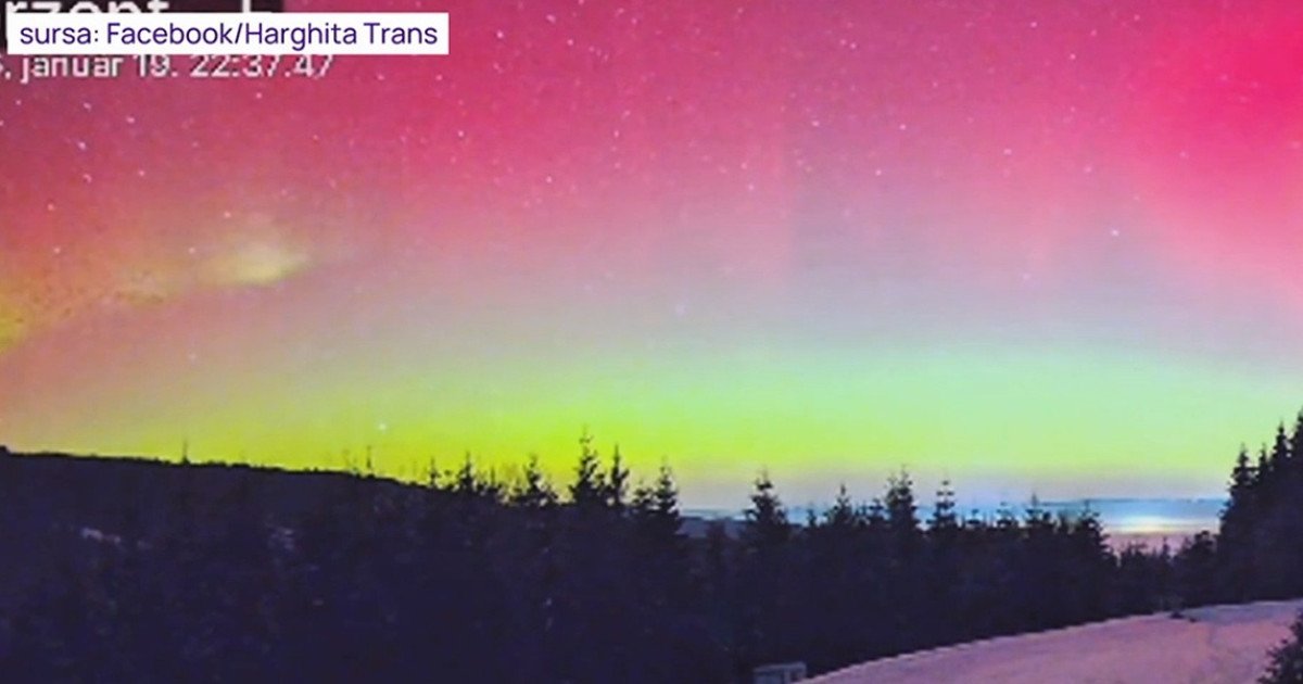 Aurora boreală, spectaculoasă pe cerul României: Ce o provoacă?