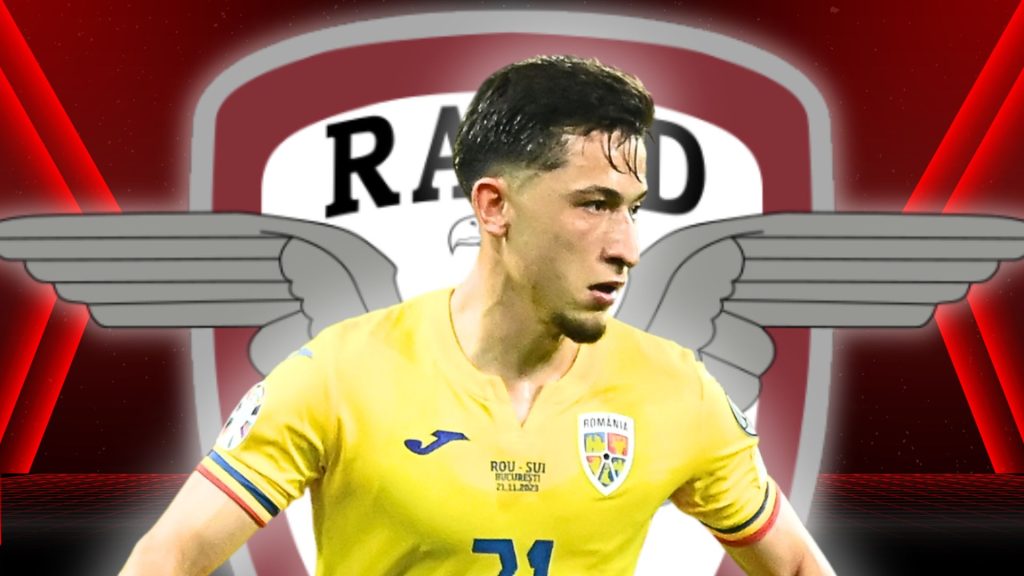 E gata: Olimpiu Moruțan la Rapid! Toate detaliile din contract: „Transfer definitiv. Aris l-a dat gratis”