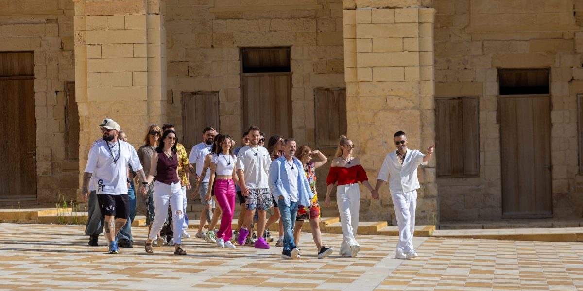 Intrarea concurenților - Fort Manuel