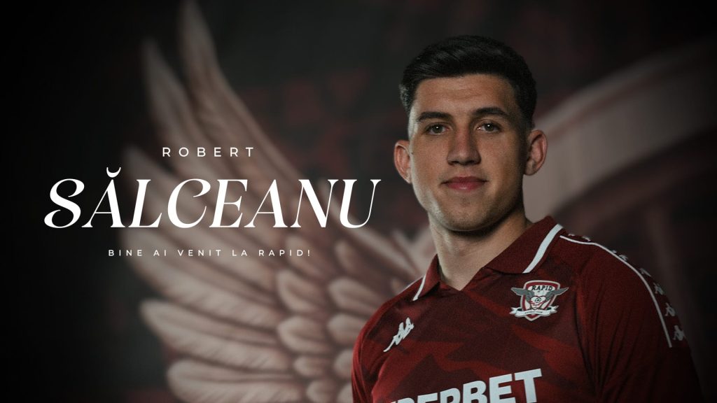 Robert Sălceanu, noul star al Rapidului: primele impresii!
