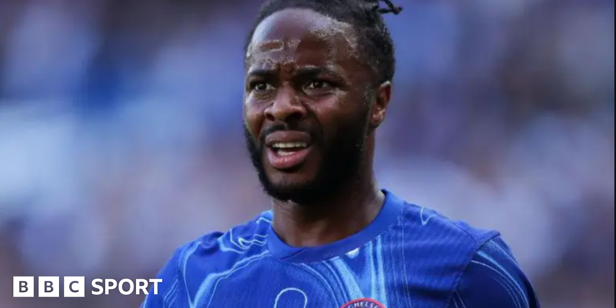 Raheem Sterling in action for Chelsea