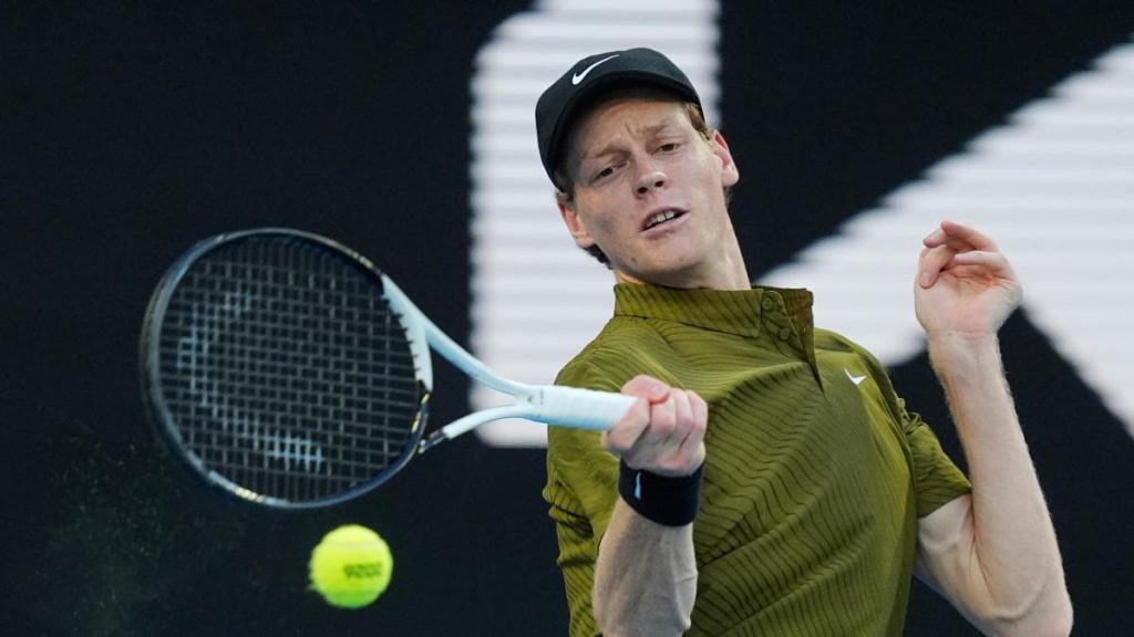 Sinner supera Gaston: 6-2 6-1 e ritiro del francese agli Australian Open