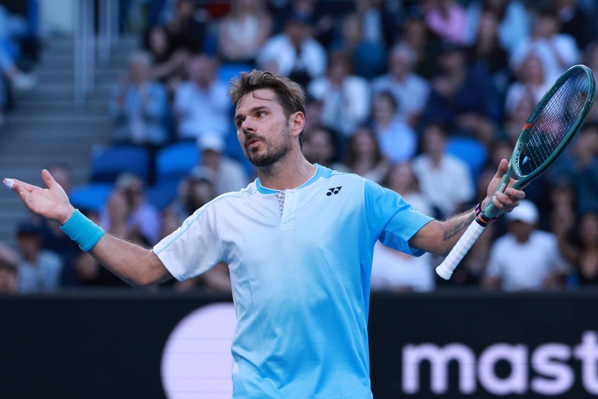 Stan Wawrinka’s Australian Open farewell tour rolls on with remarkable five-set win