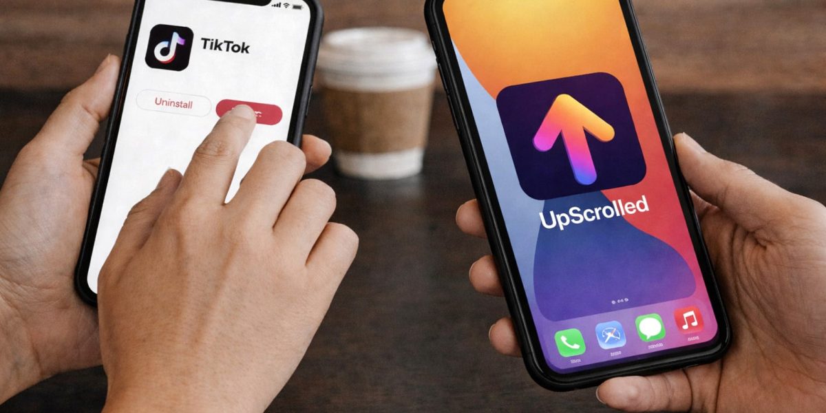 TikTok-versus-UpSroller-aplicatii-video.jpg - StiriAlese