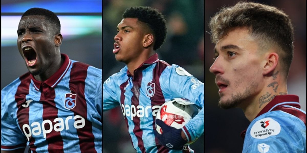 Trabzonspor'u bu üçlü taşıyor