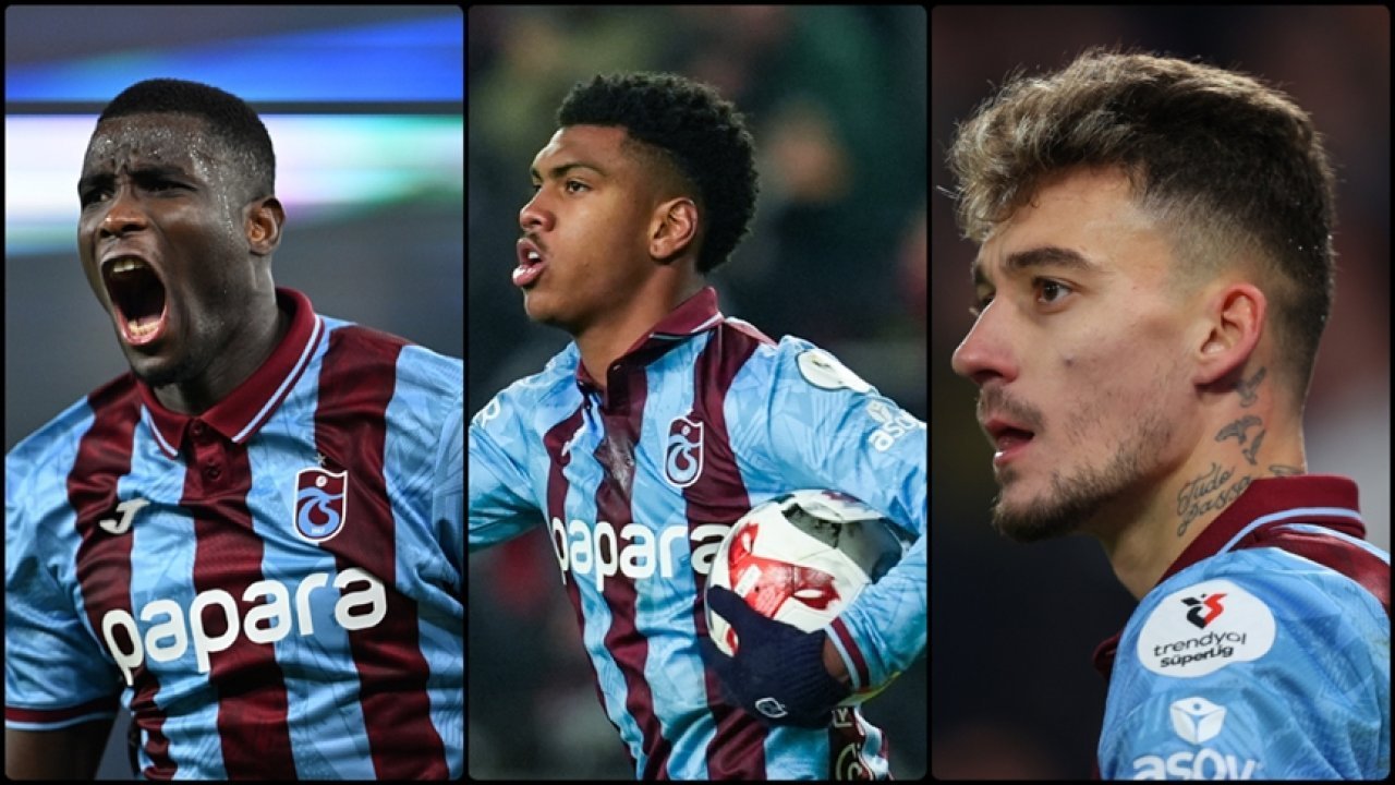 Trabzonspor'u bu üçlü taşıyor