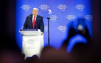 Fact check: Trump’s barrage of false claims in Davos about Greenland and NATO