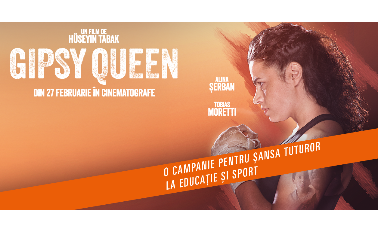 „Gipsy Queen” – un film care începe să-și croiască drum în cinematografele din România, aducând în prim-plan povești de viață și teme de actualitate Filmul „Gipsy Queen”, în care actrița română Alina Șerban își asumă rolul principal, va avea premiera în cinematografele din țară pe 27 februarie