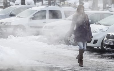 Termoficare funcționează la 77%, Bucureștiul, –12°C și cod galben de frig