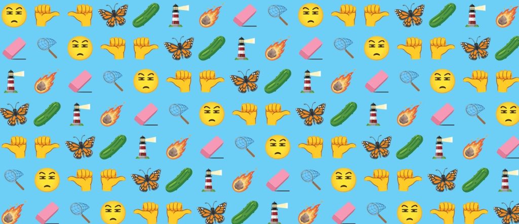 Nouă emoji-uri noi, inclusiv figură clipește și castravete murat, sosesc în 2026