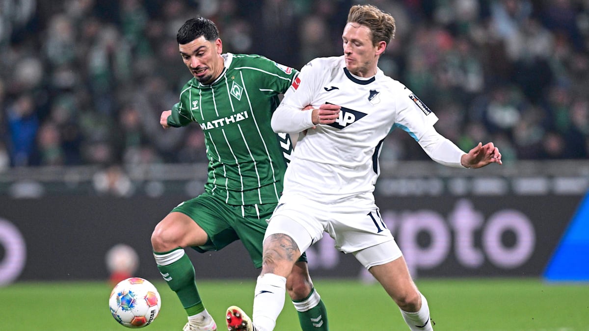 Hoffenheim pierde controlul: roșu pentru echipă, Werder lovește în inferioritate