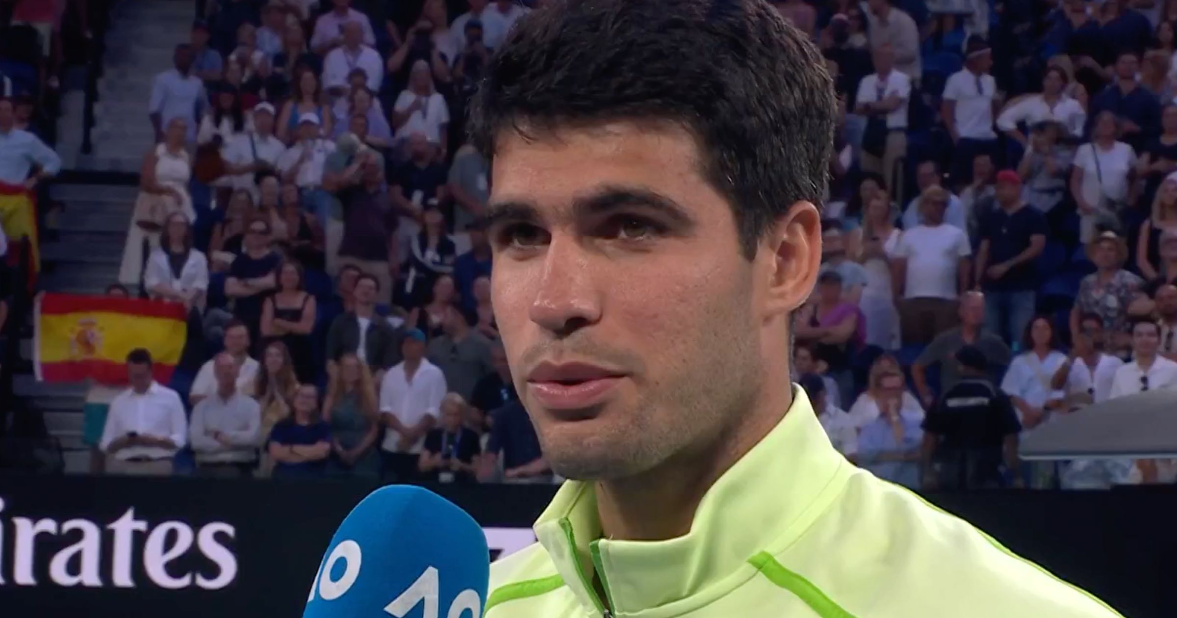 Carlos Alcaraz, primul finalist de la Australian Open 2026 după o semifinală istorică Carlos Alcaraz a reușit să devină primul finalist al Australian Open 2026, după o semifinală dramatică împotriva lui Alexander Zverev, meci care a durat 5 ore și 27 de minute și a marcat cea mai lungă astfel de confruntare din istoria turneului
