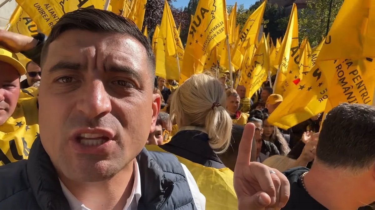 AUR, partidul antisemit din România, vrea să intre în SUA.