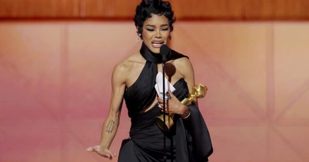 Teyana Taylor triumfă la Golden Globe, omagiu emotiv pentru „surorile maro”