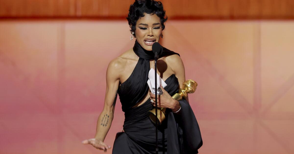 Teyana Taylor triumfă la Golden Globe, omagiu emotiv pentru „surorile maro”