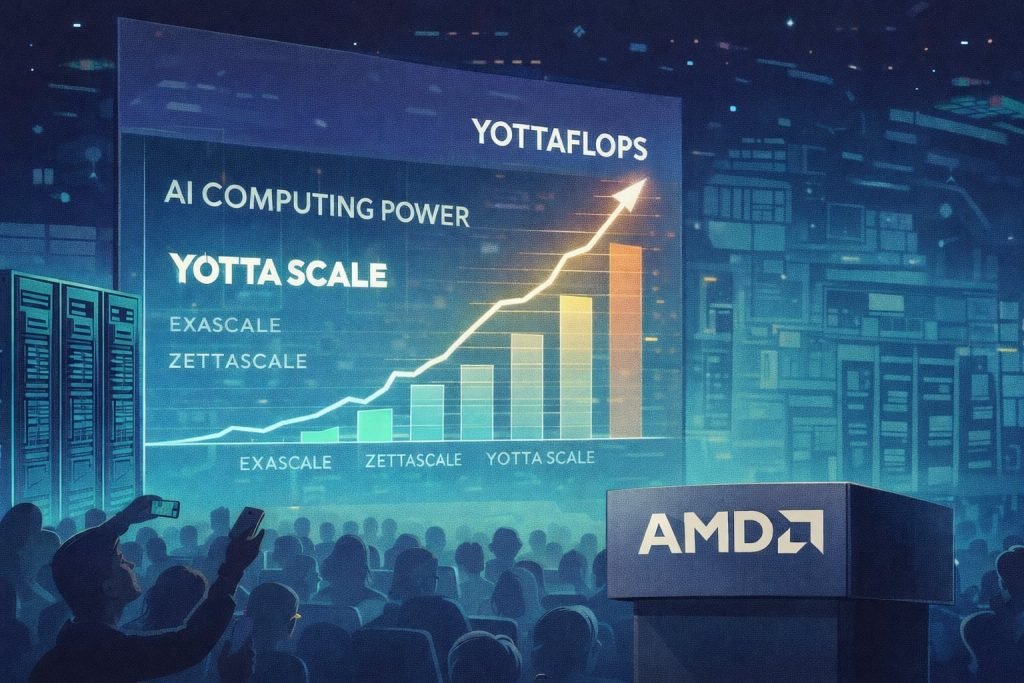 AMD anunță scalarea AI cu impact semnificativ în industrie