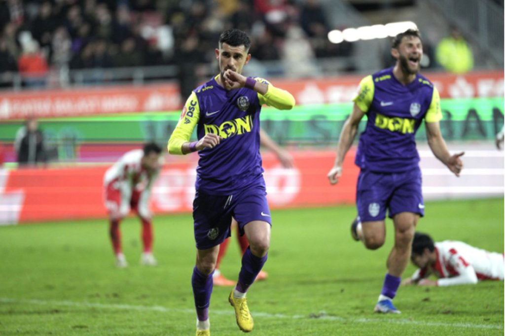 CFR Cluj învinge la Arad: șase victorii consecutive, aproape de play-off!