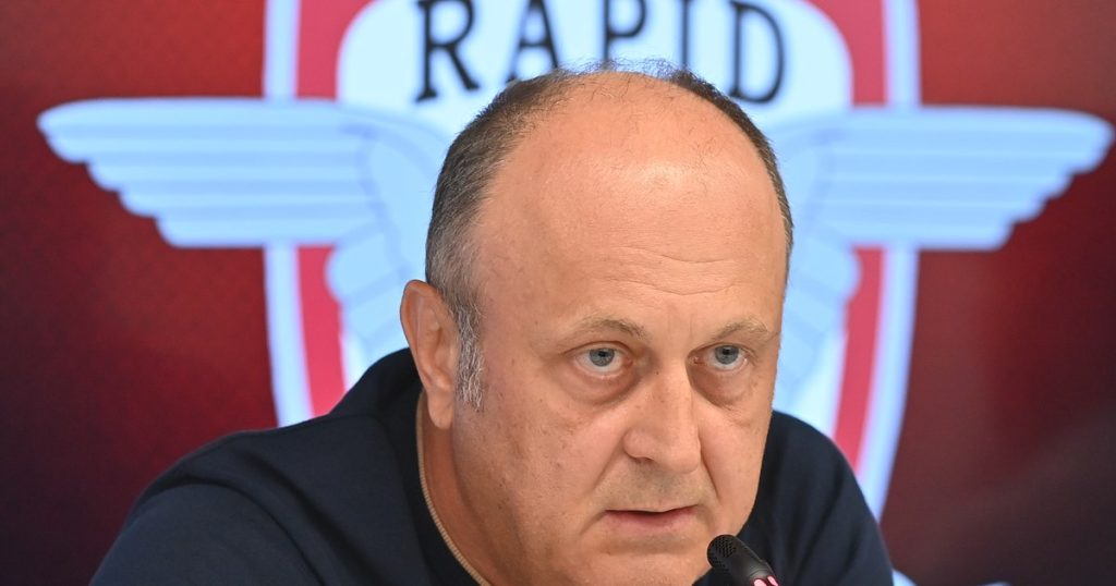 Dan Șucu și Gigi Corsicanu, într-un dialog neașteptat înainte de Rapid – U Cluj Gigi Corsicanu, fost lider al galeriei Rapidului, a fost surprins într-o discuție aprinsă cu Dan Șucu, patronul echipei, înainte de meciul Rapid – U Cluj, încheiat 0-2 în favoarea oaspeților