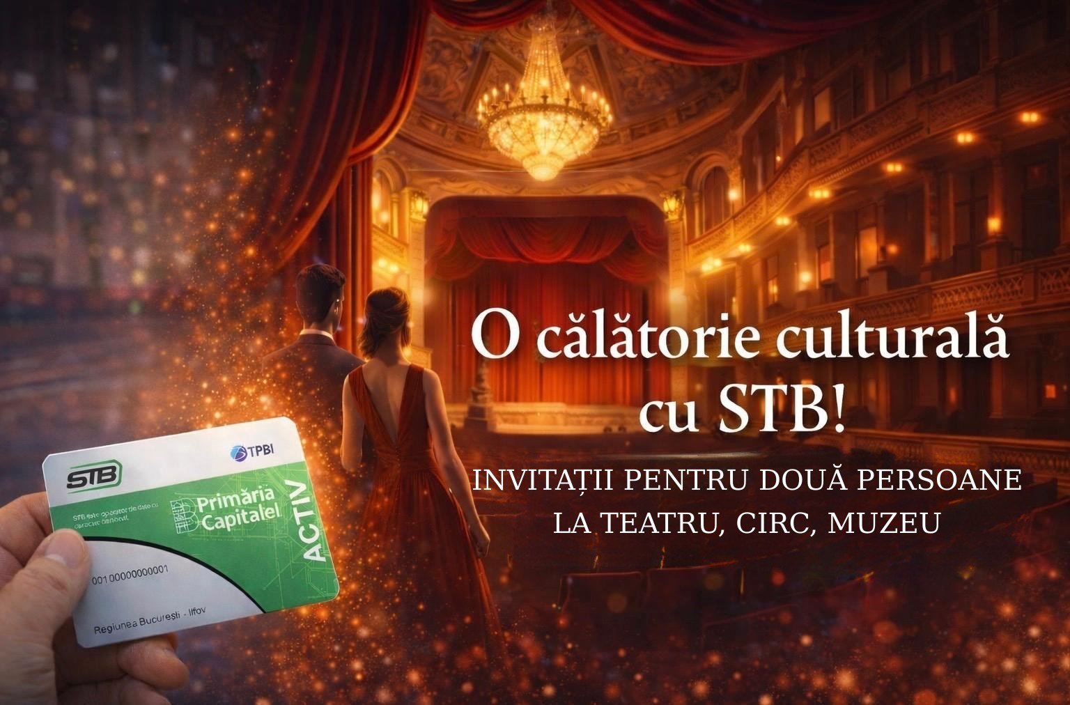 „O călătorie culturală cu STB” duce bucureștenii la teatru