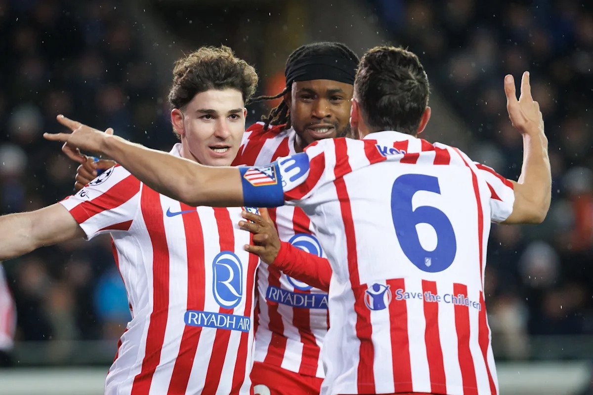 Atlético Madrid deschide drumul spre optimile Ligii Campionilor Atlético Madrid a început cu dreptul confruntarea din play-off-ul Ligii Campionilor, învingând Club Brugge cu 2-0 pe terenul belgienilor