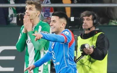 Thiago Almada anotó en la goleada de Atlético de Madrid sobre Betis por Copa del Rey
