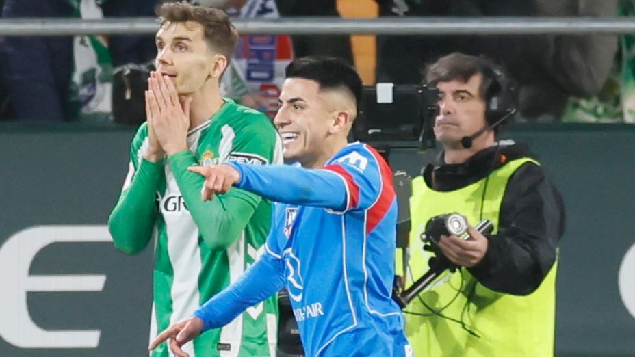 Thiago Almada anotó en la goleada de Atlético de Madrid sobre Betis por Copa del Rey