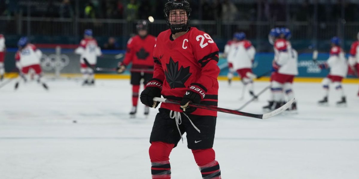 Canada 'optimistic' team captain Poulin returns during Olympics