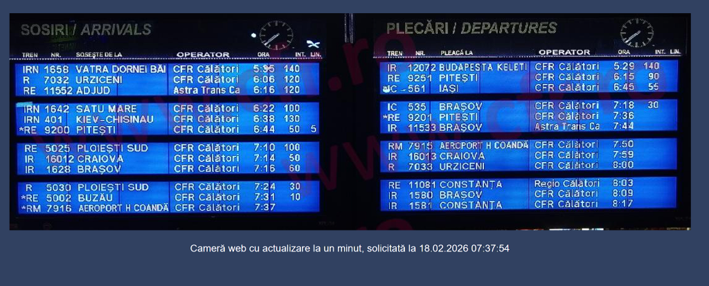 Gara de Nord din București se află în fața unuia dintre cele mai grave blocaje din ultimii ani, cauzat de avarii majore la rețeaua de contact feroviar