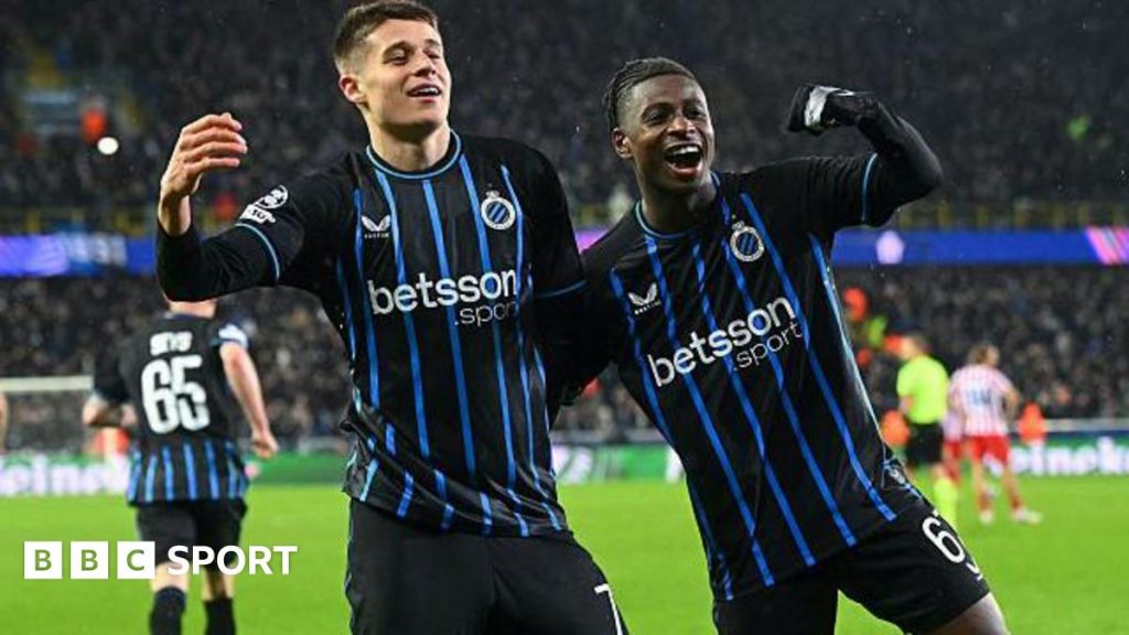 Club Brugge 3-3 Atletico Madrid: Hosts fight back to leave Champions League tie delicately poised