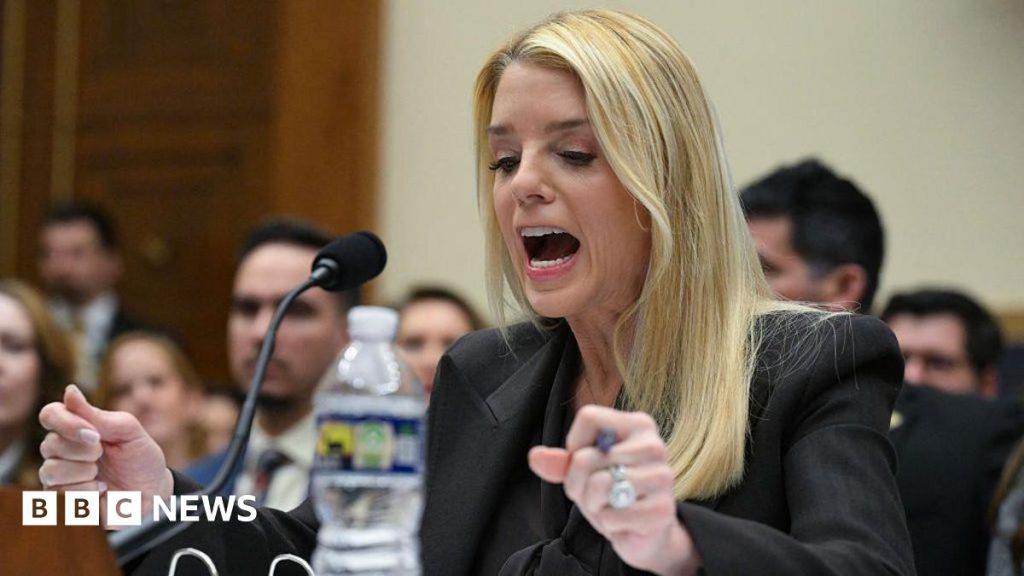 Democrat storms out as Pam Bondi faces questions in fiery hearing